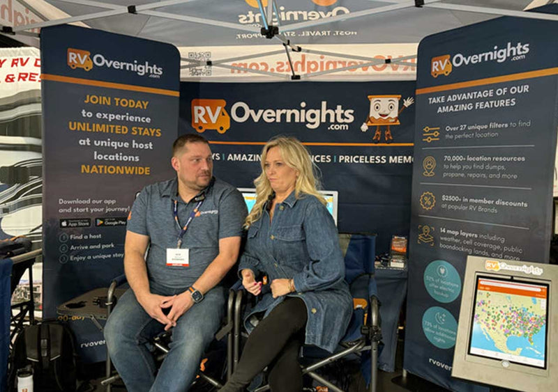 RV overnights Founder, Rob