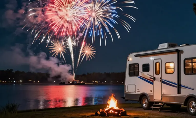 RV Overnights Host Stays for the 4th of July: Skip the Crowded Campground with RV Overnights