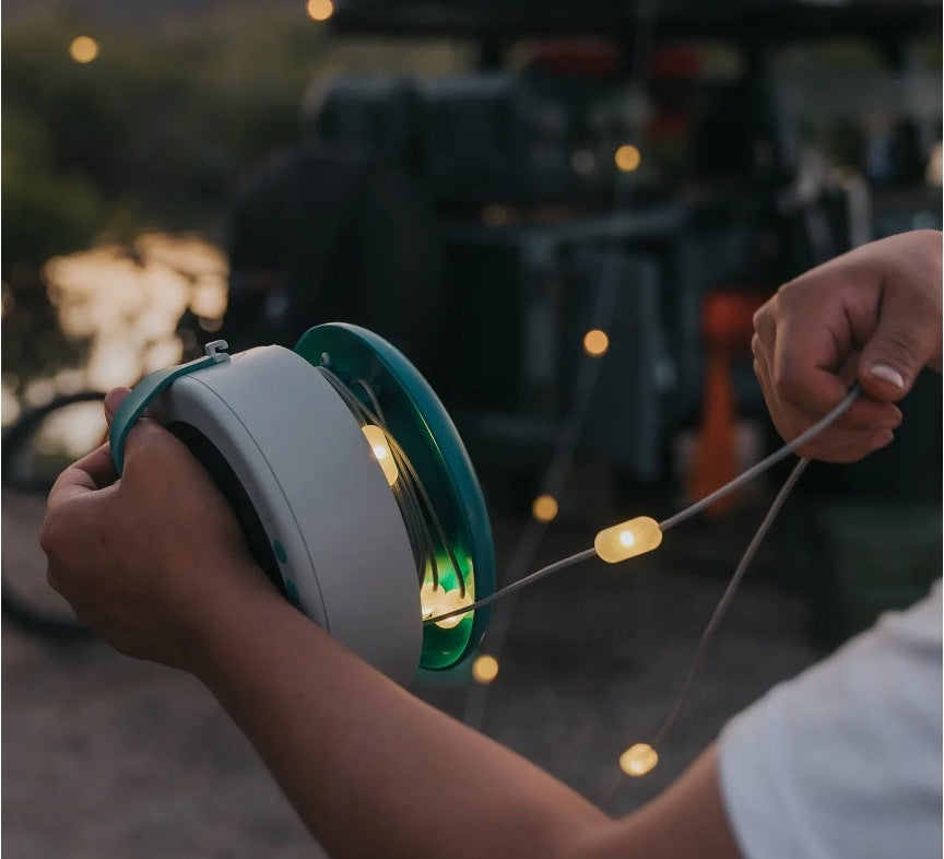 Mpowered Discount - Solar-powered inflatable lanterns that pack flat and glow all night.