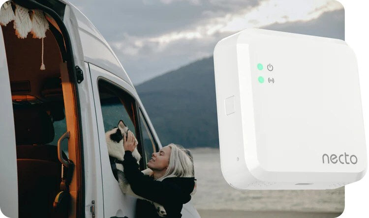 Save on Necto Products. Cellular temperature and humidity monitor designed for RVs. Get real-time alerts if temperatures in your rig go outside safe ranges, even when you are away from camp.