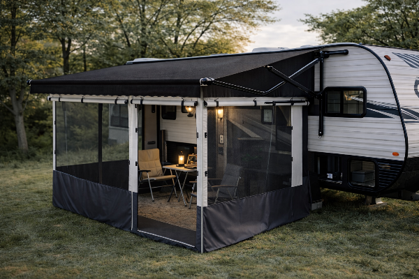 Save on ShadePro. Custom awning shades and sun protection for RVs. Keep your campsite cool and your interior protected.