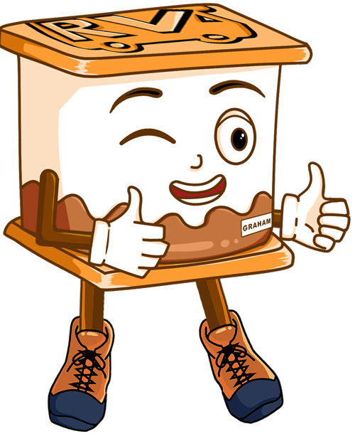 Graham's Guarantee Mascot Cartoon